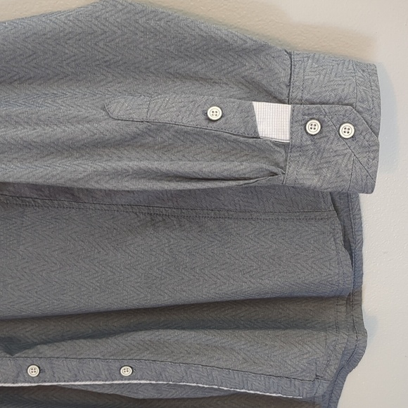 Buckle Black Button Up Shirt Men's Large Casual Corpcore Preppy Relaxed Fit - Picture 3 of 9